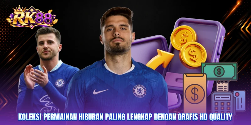 Koleksi permainan hiburan paling lengkap dengan grafis HD quality