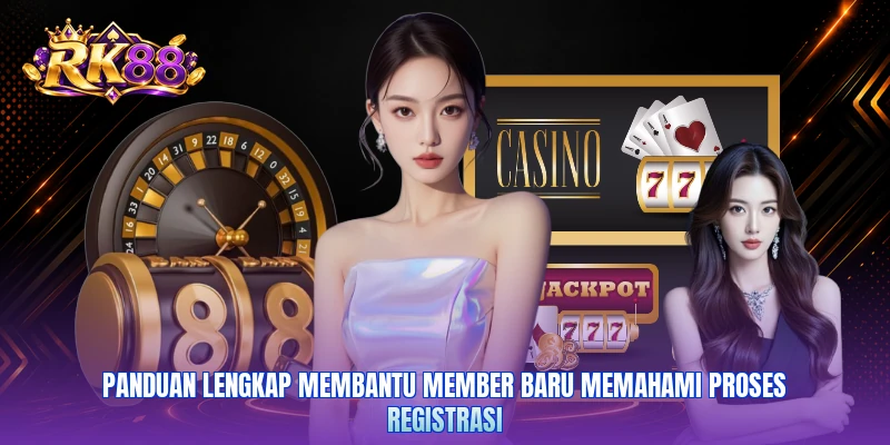 Panduan lengkap membantu member baru memahami proses registrasi