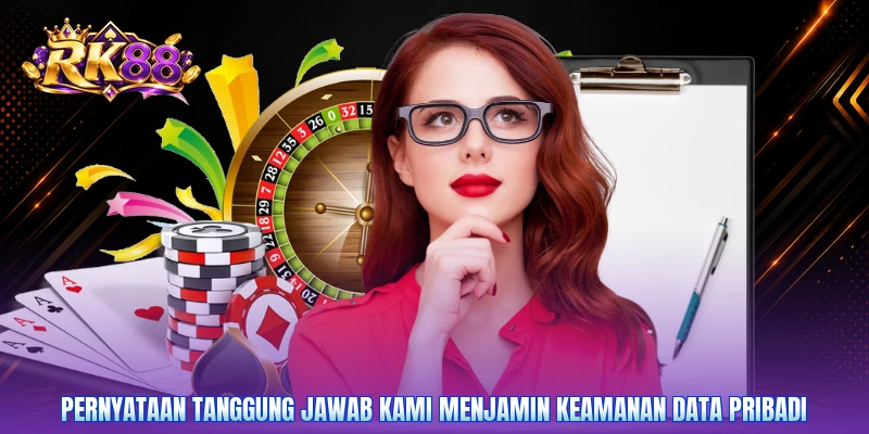 Pernyataan tanggung jawab kami menjamin keamanan data pribadi