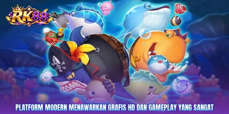 Platform modern menawarkan grafis HD dan gameplay yang sangat