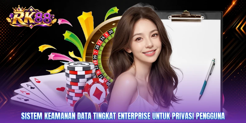 Sistem keamanan data tingkat enterprise untuk privasi pengguna