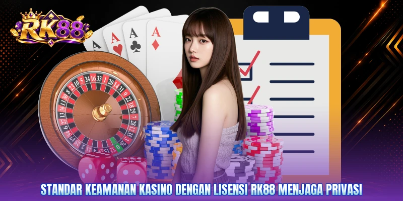 Standar keamanan kasino dengan lisensi RK88 menjaga privasi